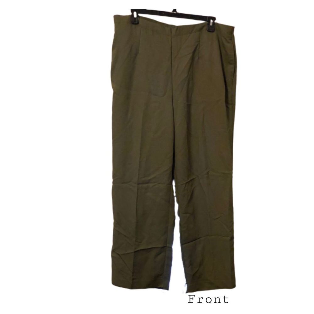 Alfred Dunner Womens Plus Dress Pants